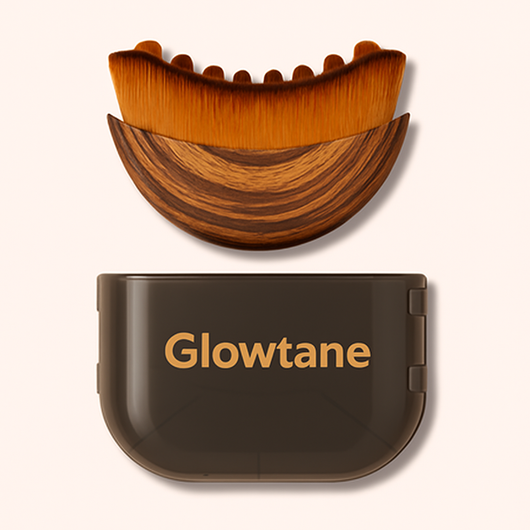 Glowtane Lymphatic Contour Face Brush