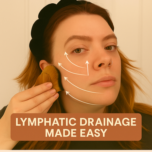 Glowtane Lymphatic Contour Face Brush